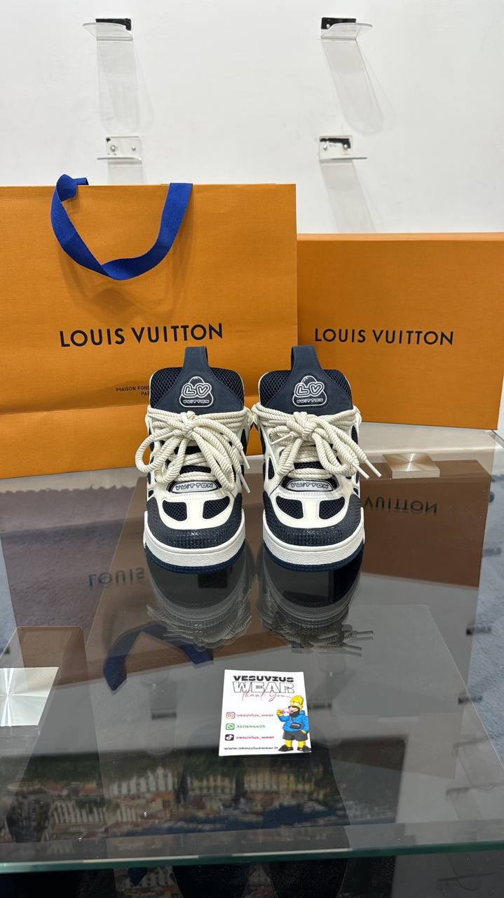 LV skate bianche e blu