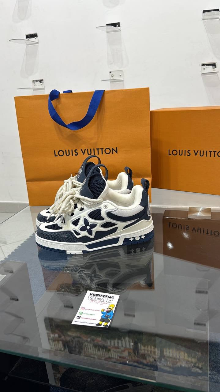 LV skate bianche e blu