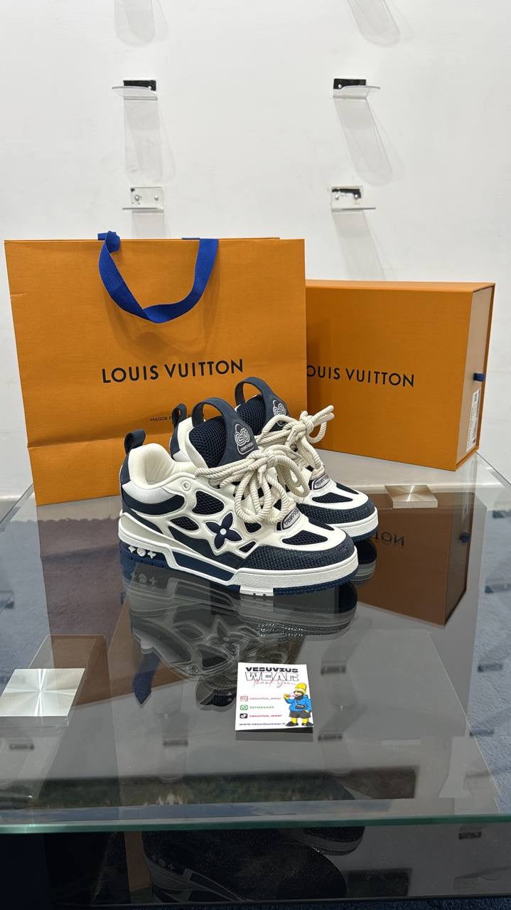 LV skate bianche e blu